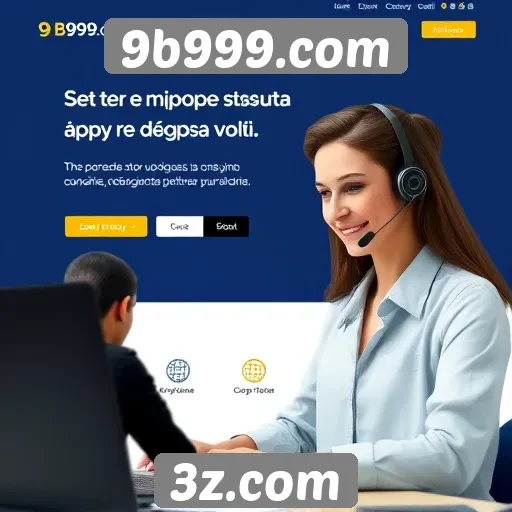 Desempenho do suporte ao cliente no site 9b999.com